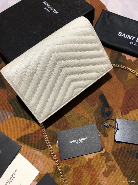 Rep ladies REP WALLET MATELASSÉ YSL CHAIN CASSANDRE 0713
